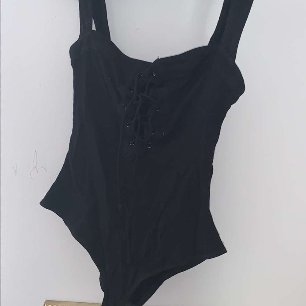 Free people lace bodysuit size small